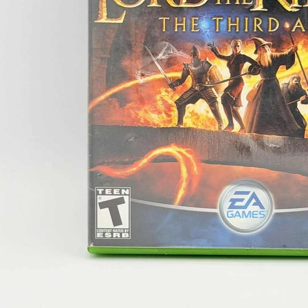 The Lord Of The Rings The Third Age Microsoft Xbox EA RPG Video Game T NTSC-U/C